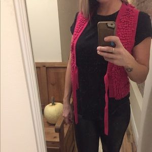 ❌SOLD❌Sonia Rykeil for H&M Hot Pink Sweater Vest